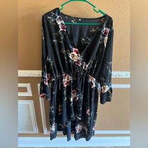 Floral High low